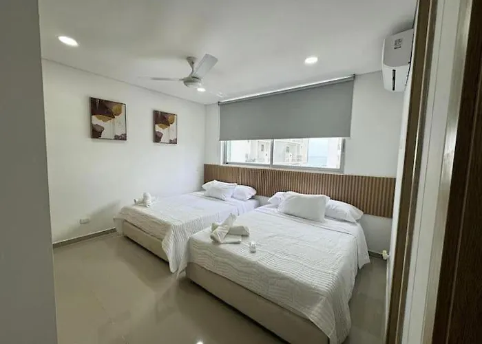 Apartamento Hermoso Con Vista Al Mar Muy Bien Ubicado